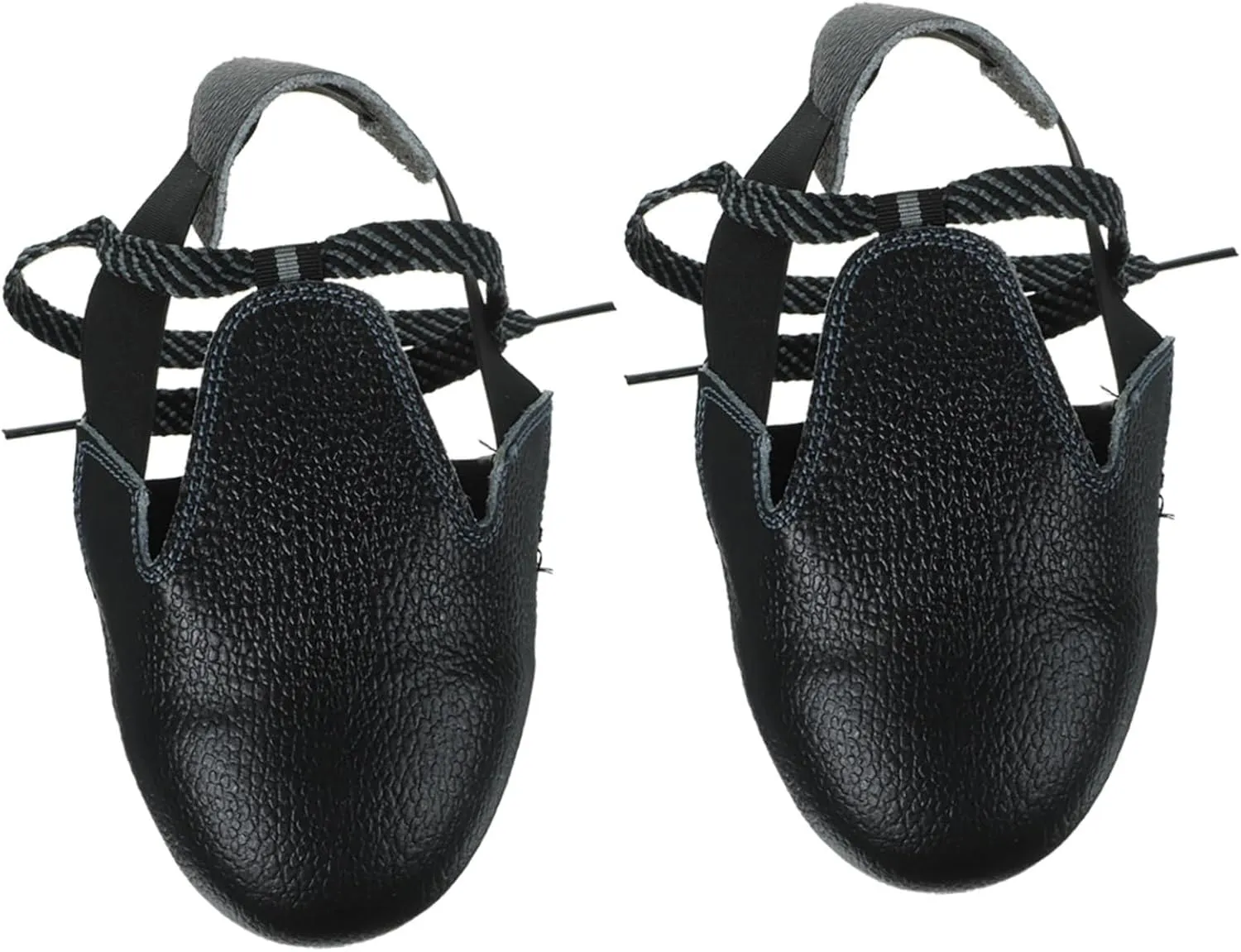 Metal Roofing Sh0es – Steel Toe Caps for Shoes, Non-Slip Roof Shoes, Durable Protective Overshoes for Work Black