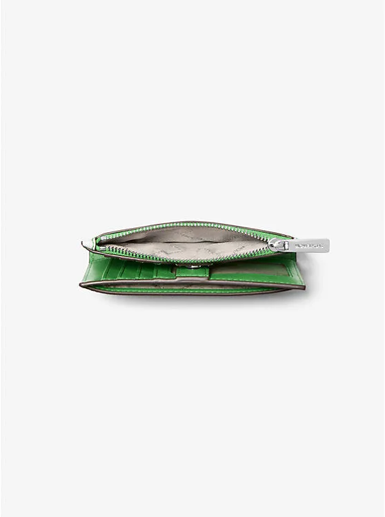 Micheal Kors Jet Set Charm Striped Card Case Palm Multi