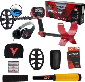 Minelab Vanquish 440 Detector with Pro-Find 35 Pinpointer