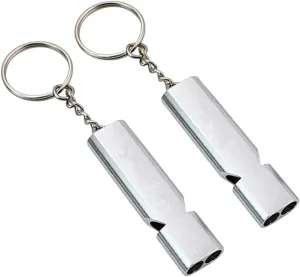 Mini Portable 120Db Pipe High Decibel Outdoor Camping Hiking Survival Whistle Multi-Tools Emergency Whistle Keychain