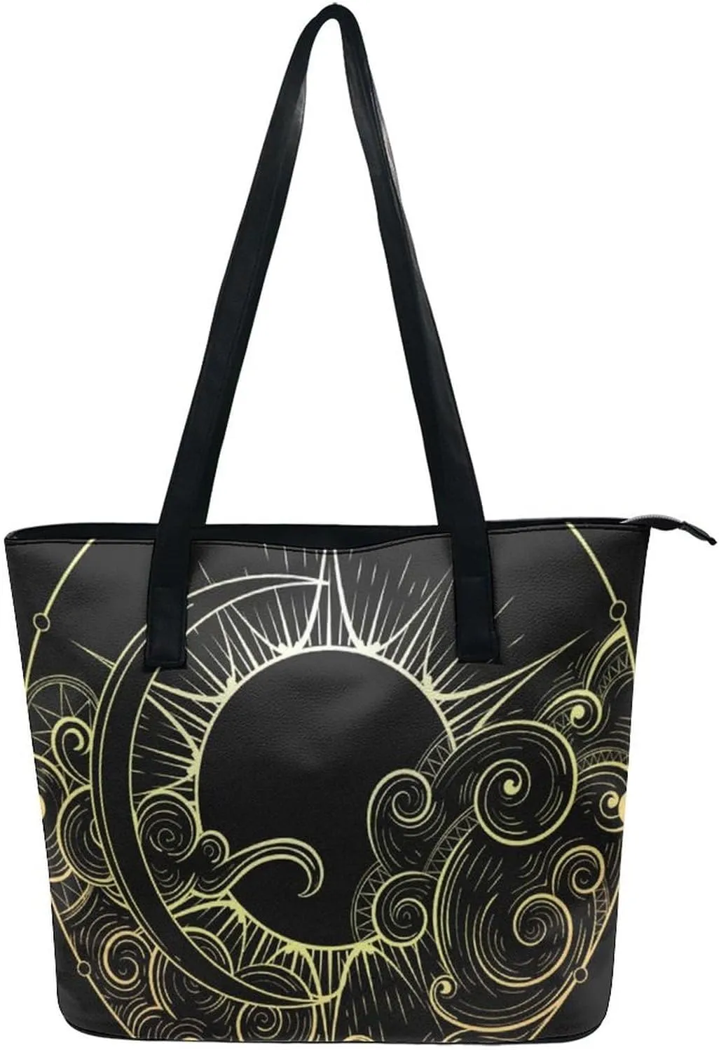 Modern PU Leather Shoulder Bag for Women, PU Leather Work Shoulder Bag, PU Leather Shopping Tote for Travel Outdoor