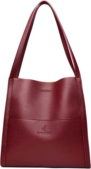 Mokcoliy]【Stylish Mom Bag Women's Oversized Shoulder Tote - Water- PU Organizer with Multiple Pockets, Fashionable Diaper Bag for Daily Use & Weekend Outings