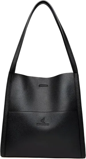 Mokcoliy]【Stylish Mom Bag Women's Oversized Shoulder Tote - Water- PU Organizer with Multiple Pockets, Fashionable Diaper Bag for Daily Use & Weekend Outings