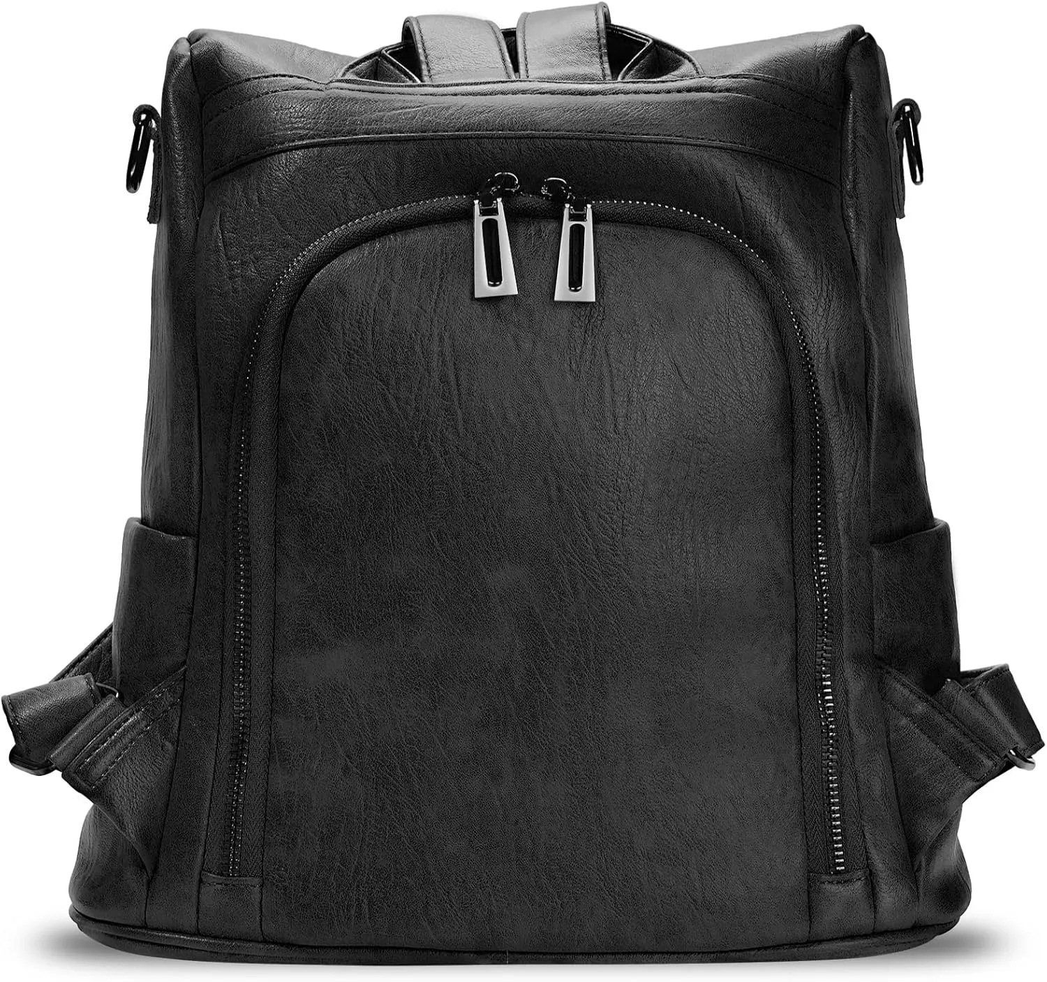 molshine Anti Theft Backpack,Fashion Casual Travel PU Leather Daypack Bag Shoulder Rucksack Handbags for Women HB041