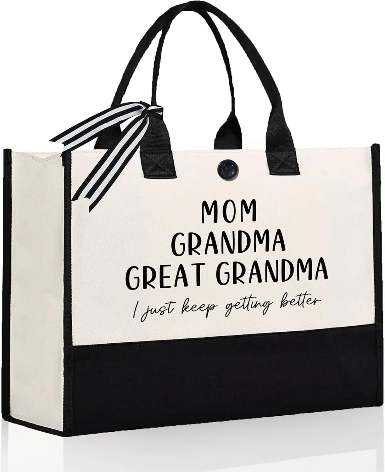Mom Grandma Great Grandma Gifts, Functional Tote Bag, Birthday Gifts for Nana Granny Grandmother