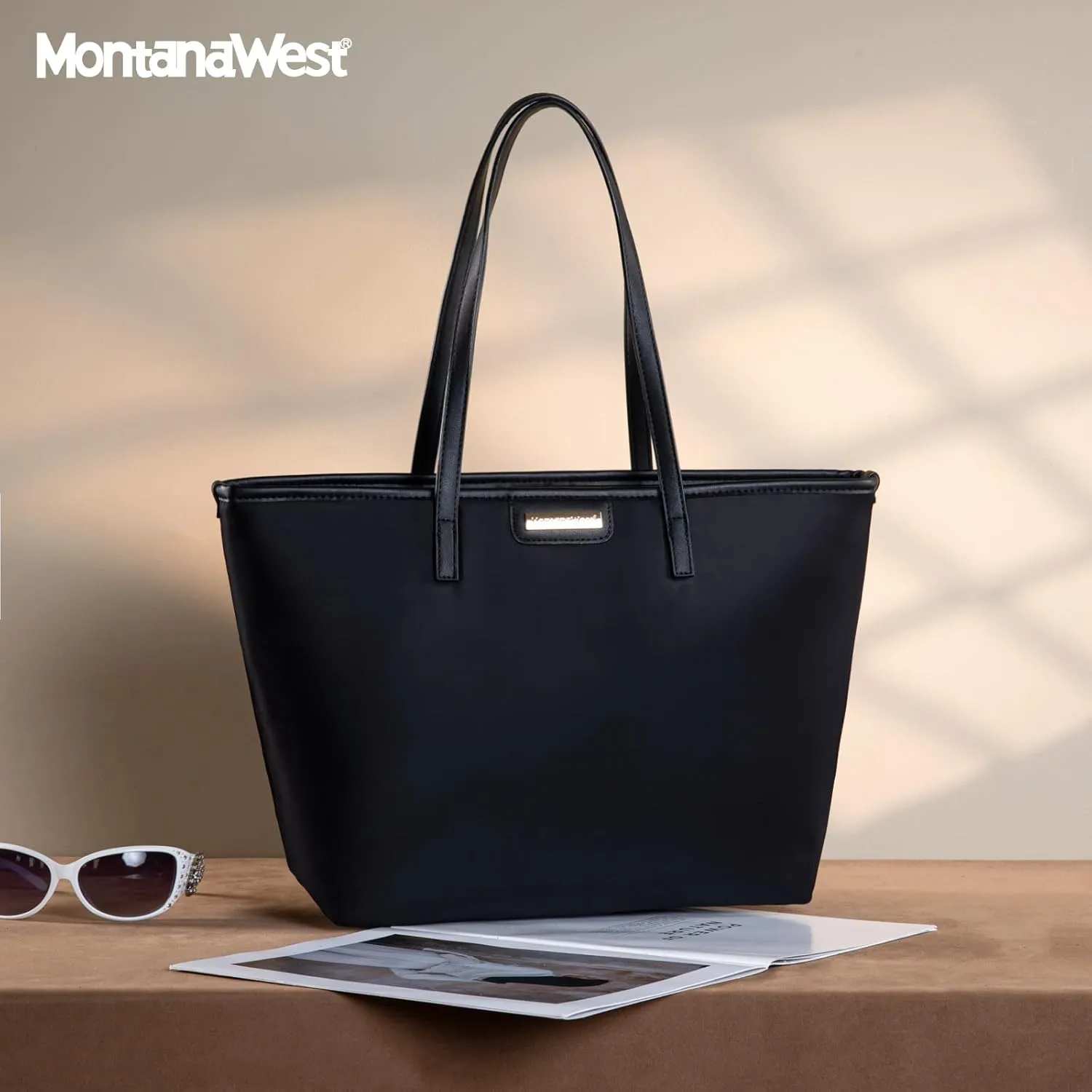 Montana West Nylon Tote Handbags Waterproof Shoulder Purse for Women