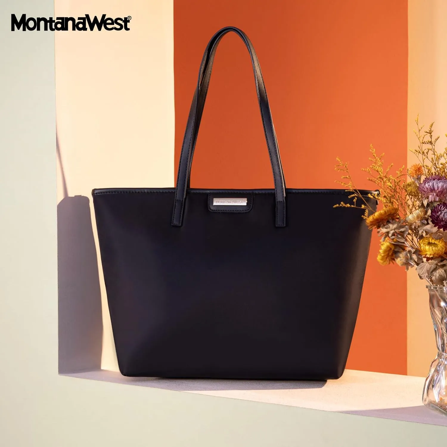 Montana West Nylon Tote Handbags Waterproof Shoulder Purse for Women
