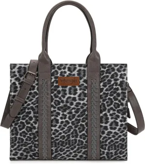 Montana West × Wrangler Purse for Women Large Work Tote Bags with Strap Vintage Top-Handle Handbags