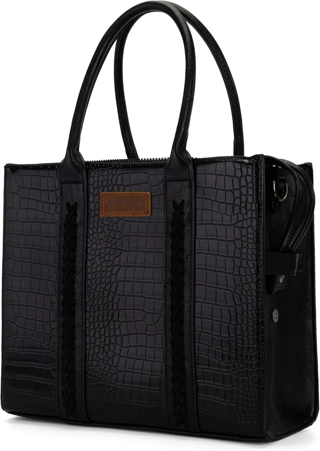 Montana West Wrangler Purse for Women Large Work Tote Bags with Strap Vintage Top-Handle Handbags
