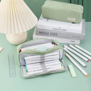 Multi Compartment Pencil Case