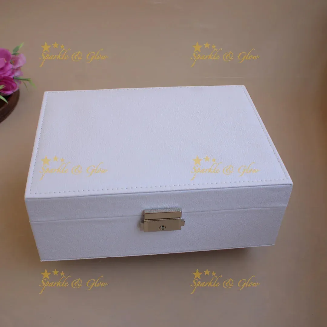 Multi-Section Jewelry Organizer Box