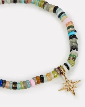Multi-Stone Charm Bracelet