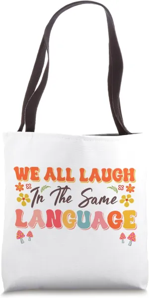 Multilingual Teacher Linguist Language ESL Teaching Tote Bag