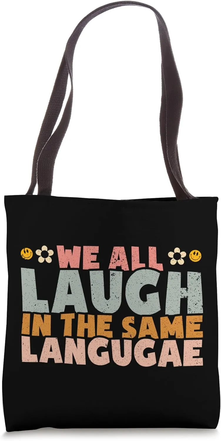 Multilingual Teacher Linguist Language ESL Teaching Tote Bag
