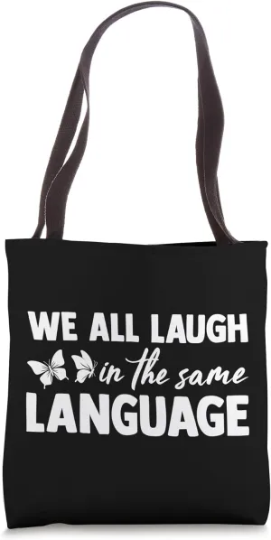 Multilingual Teacher Linguist Language ESL Teaching Tote Bag