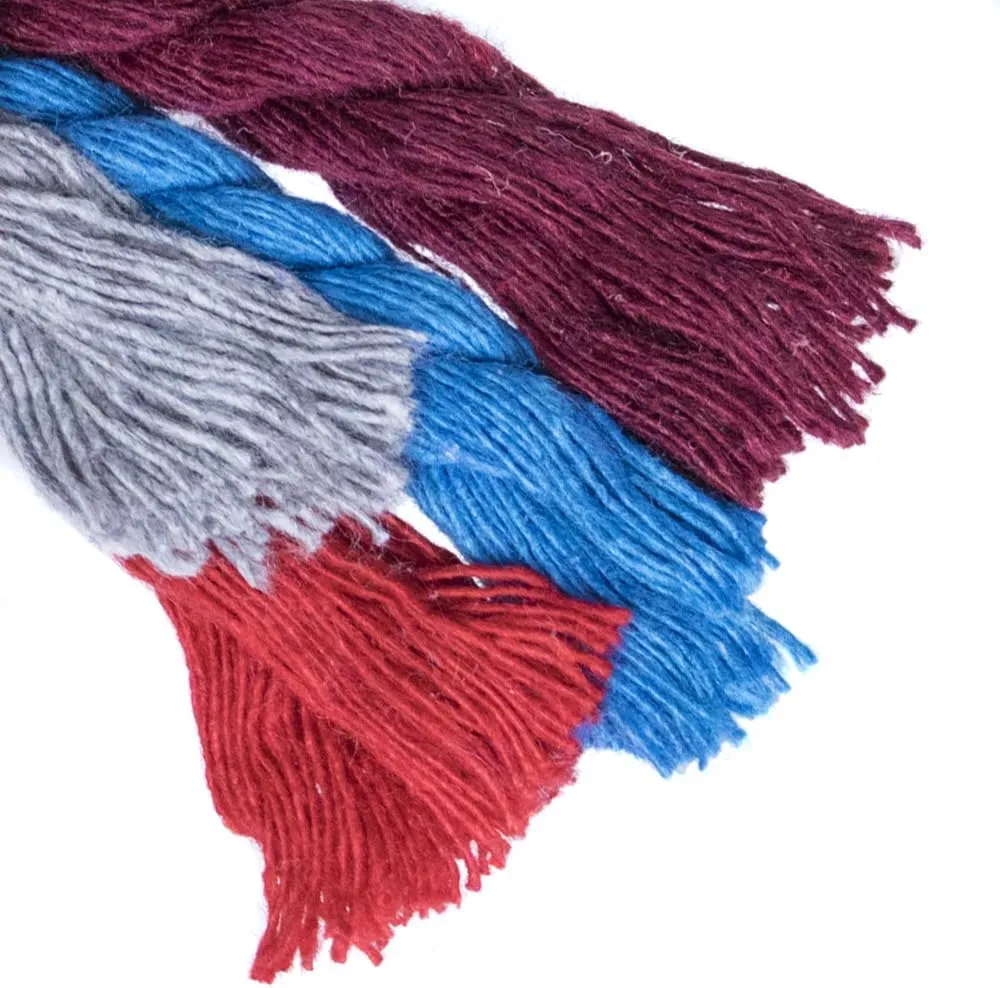 Natural Twisted Cotton Rope - Soft But Strong - Assorted Colors - 1/2 Inch Diameter (Winder Green, 25 Feet)