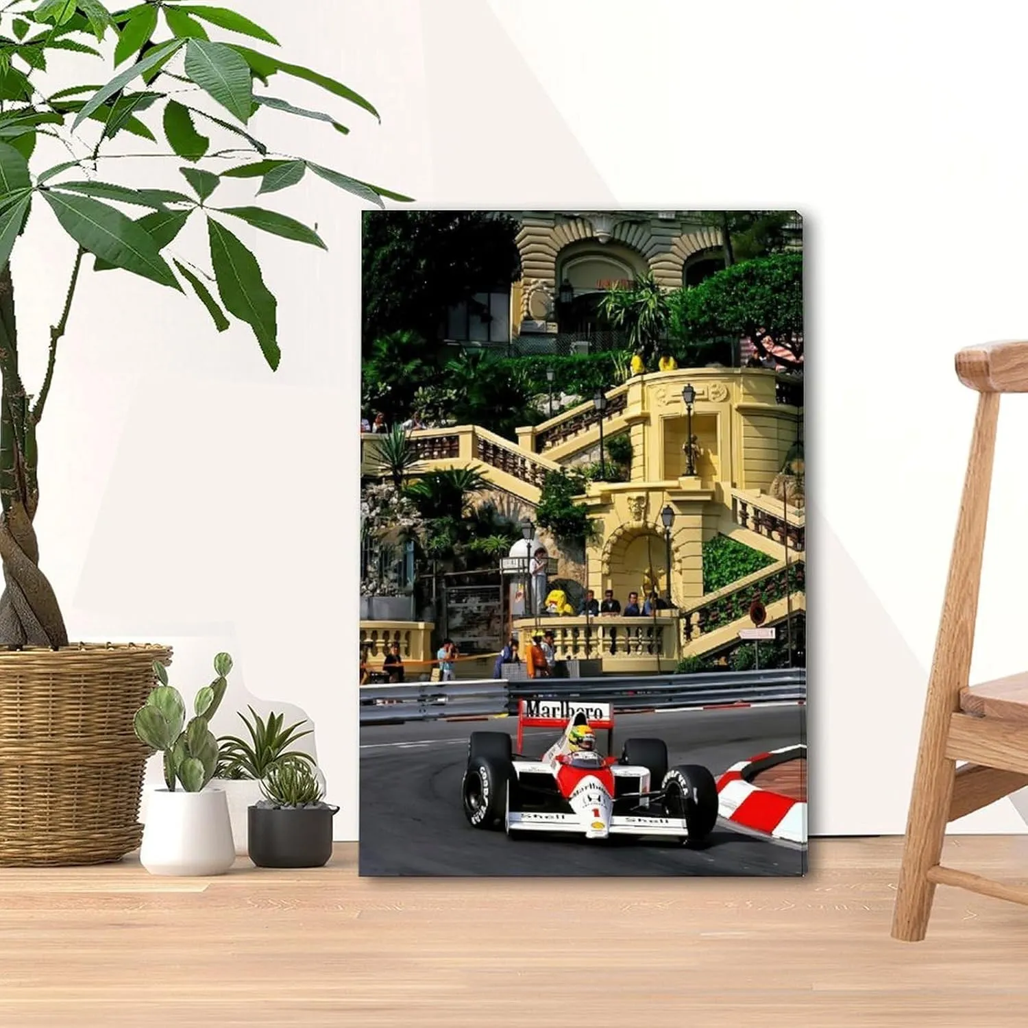NBHYK Marlboro F1 Posters Formula 1 Poster For Walls Racing Car Wall Art For Home Decor Office Decor Frame-style 12x18inch(30x45cm)