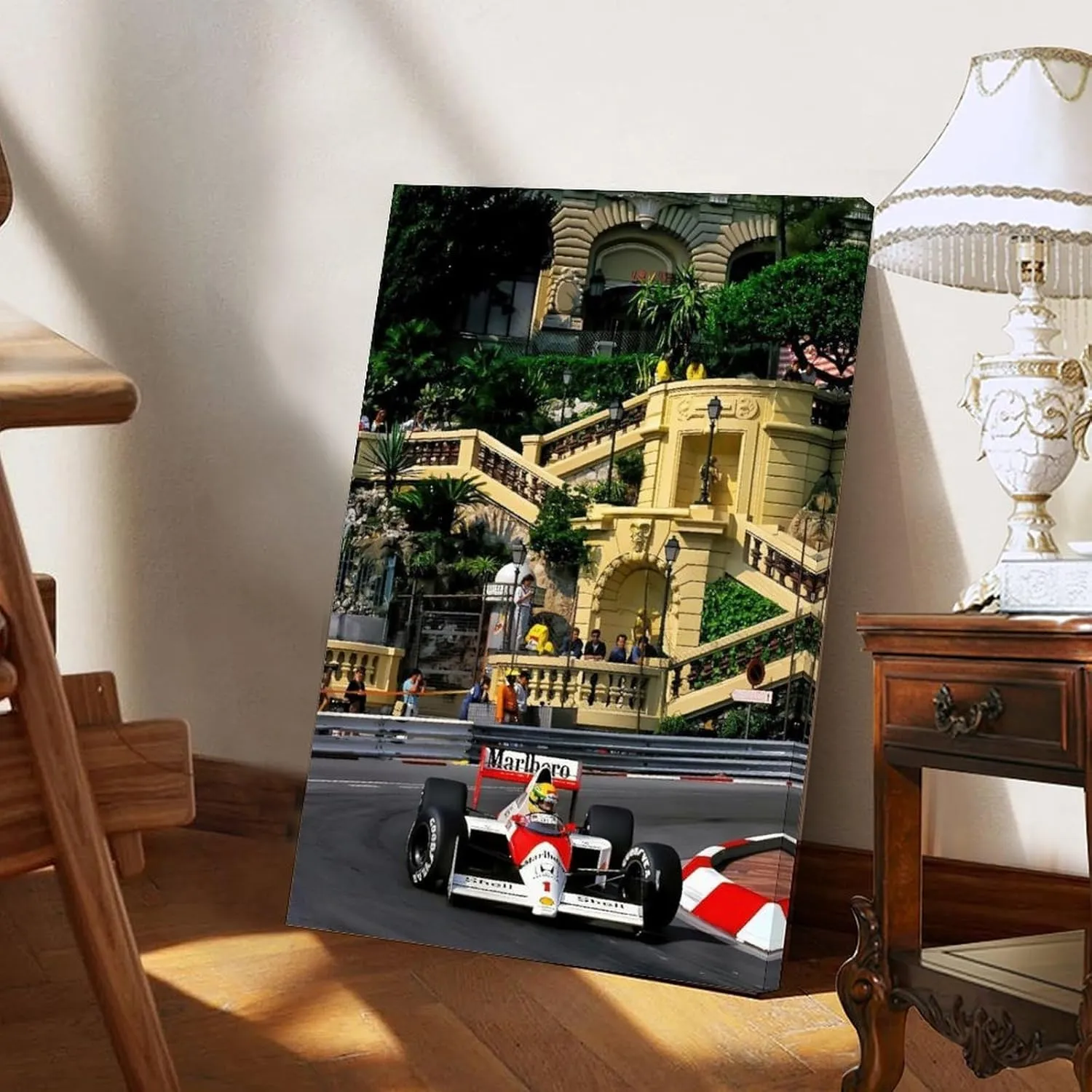 NBHYK Marlboro F1 Posters Formula 1 Poster For Walls Racing Car Wall Art For Home Decor Office Decor Frame-style 12x18inch(30x45cm)