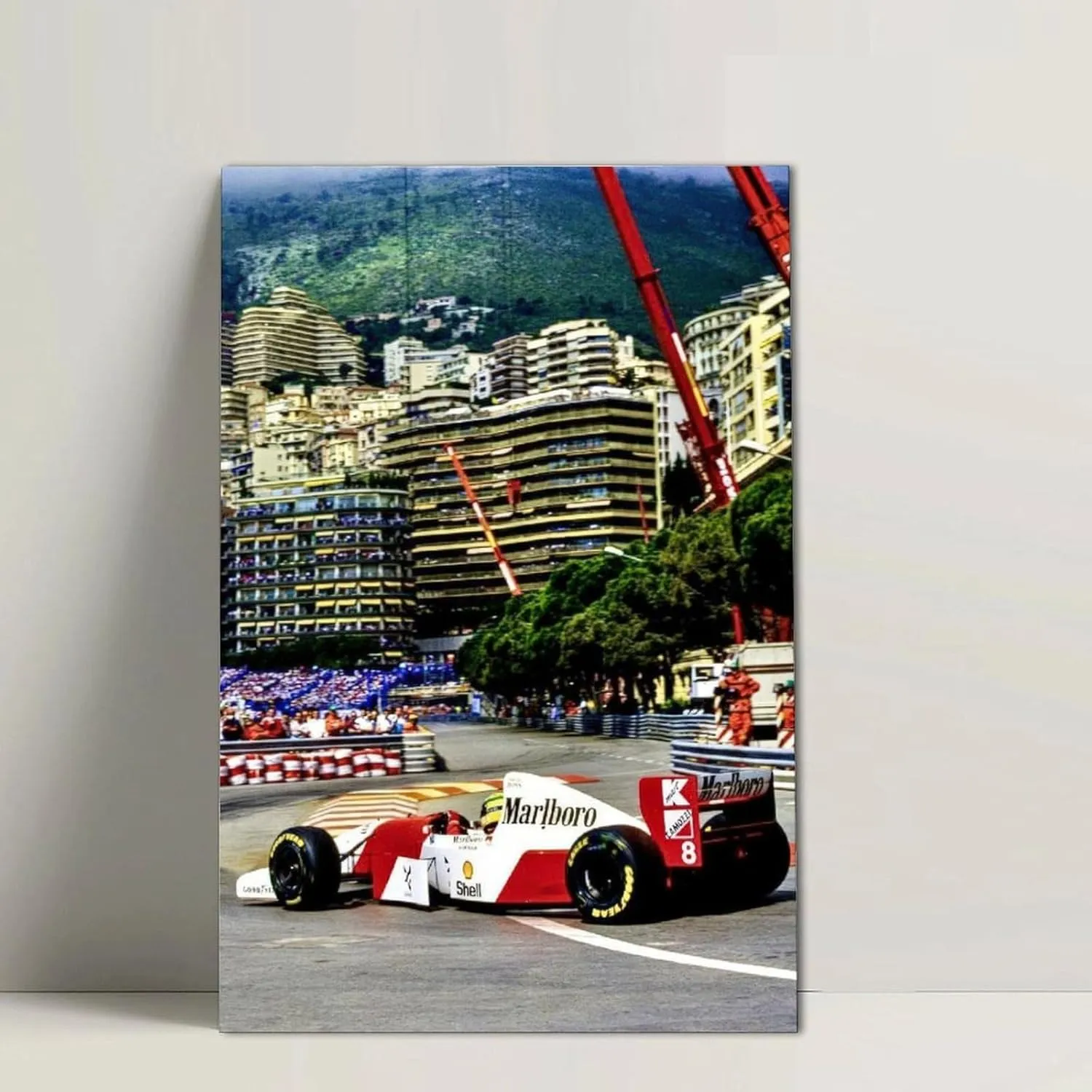 NBHYK Marlboro F1 Posters Formula 1 Poster For Walls Racing Car Wall Art For Home Decor Office Decor Unframe-style 12x18inch(30x45cm)