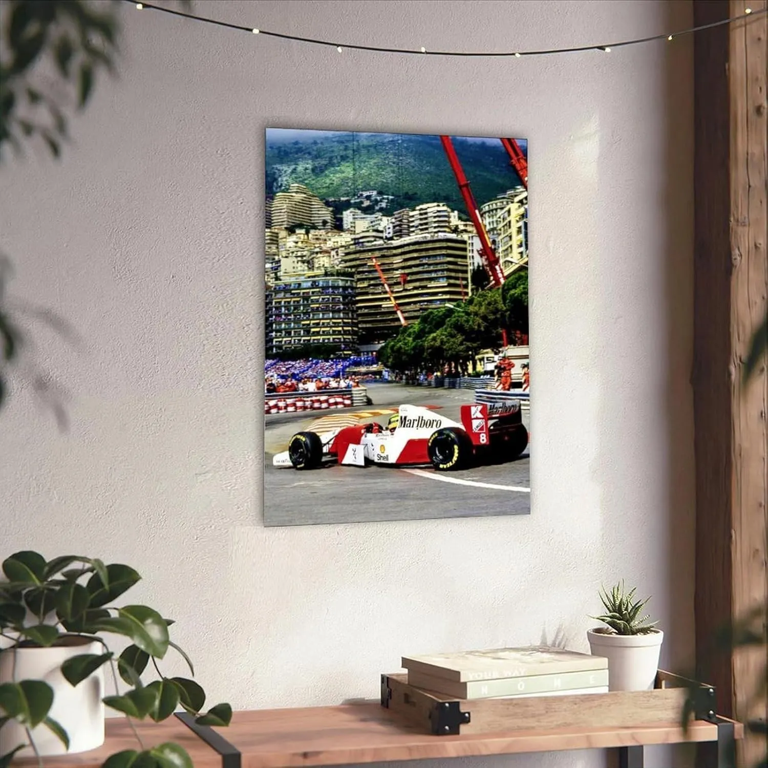 NBHYK Marlboro F1 Posters Formula 1 Poster For Walls Racing Car Wall Art For Home Decor Office Decor Unframe-style 12x18inch(30x45cm)