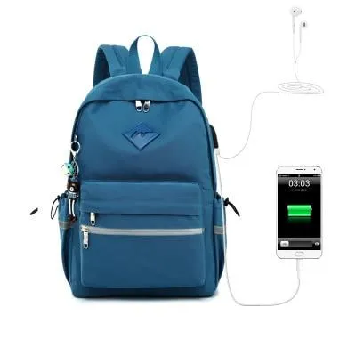 New Women Anti Theft Backpack with USB Charging
