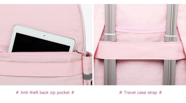 New Women Anti Theft Backpack with USB Charging