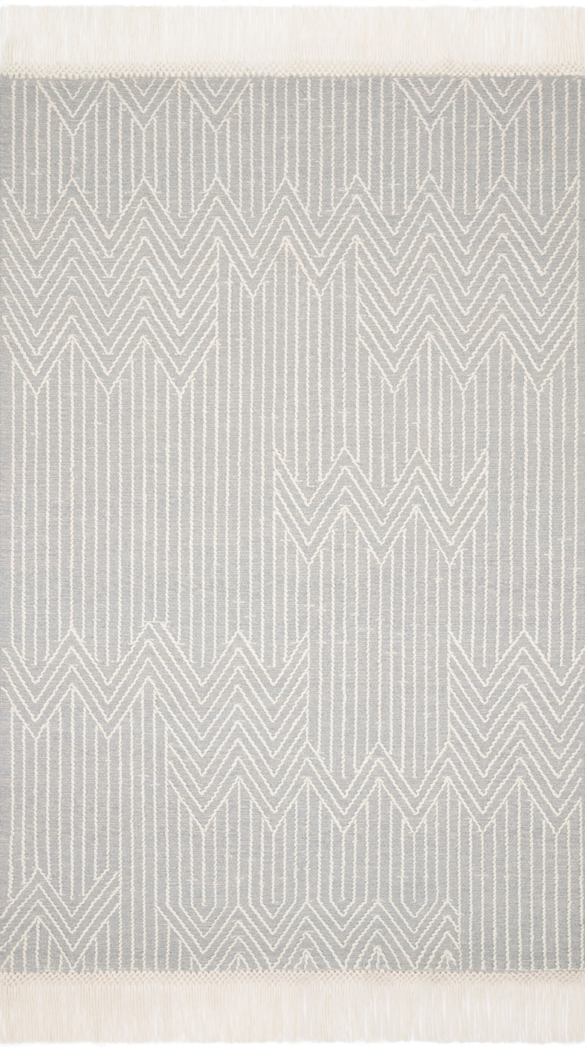 Newton Lt Grey / Ivory Rug NET-02 by Magnolia Home by Joanna Gaines x Loloi
