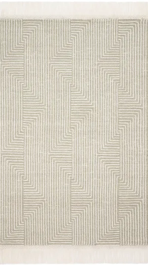 Newton Sage / Ivory Rug NET-04 by Magnolia Home by Joanna Gaines x Loloi