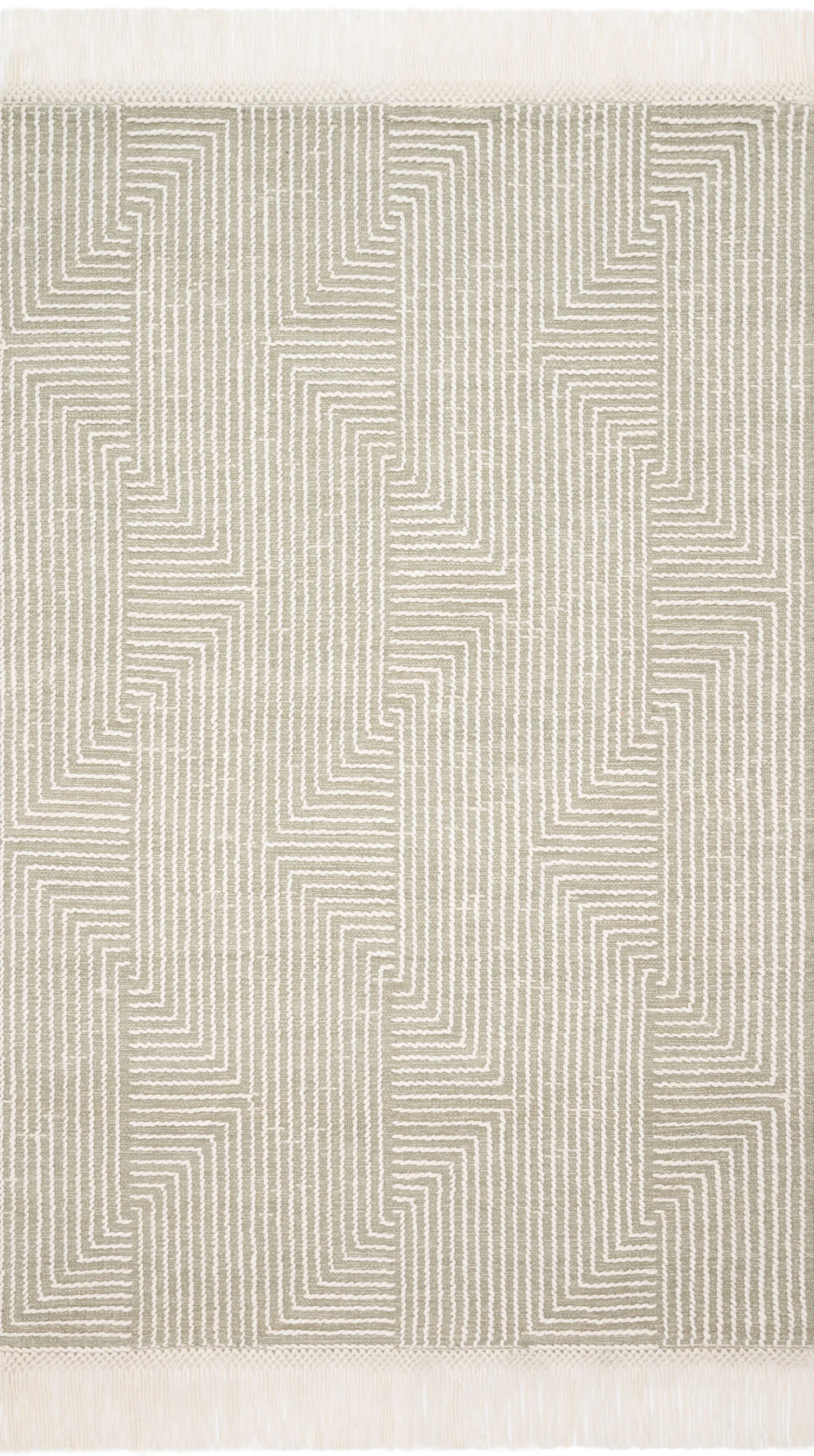 Newton Sage / Ivory Rug NET-04 by Magnolia Home by Joanna Gaines x Loloi