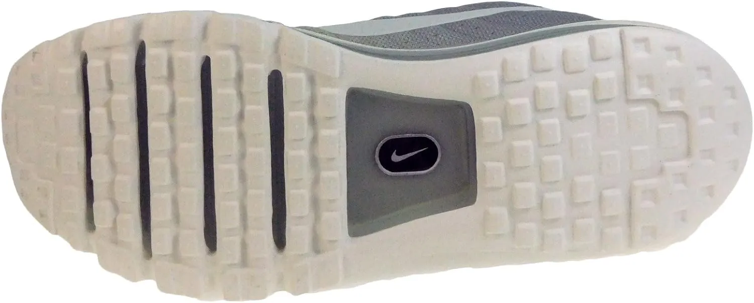 Nike Men's Air Max 2017 Matte Silver/White/Light Bone Nylon Running Shoes M US