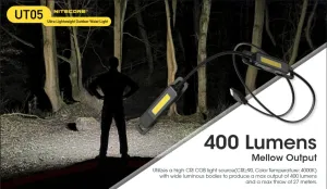 NITECORE UT05 Outdoor Waist Light - 400 Lumens
