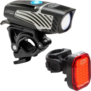 NiteRider Lumina Micro 650 Front Bike Light Vmax  150 Rear Bike Light Combo Pack