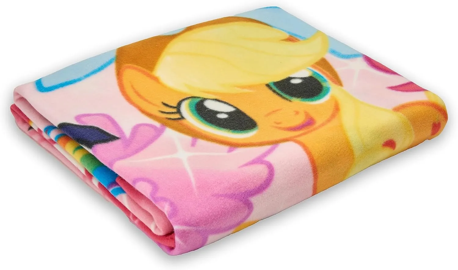 Northwest Hasbro's My Little Pony, 'Happy Herd' Fleece Throw Blanket, 45' x 60', Multi Color