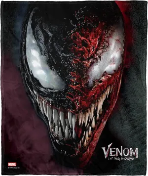 Northwest Marvel's Venom Silk Touch Throw Blanket, 50" x 60", Split Poster