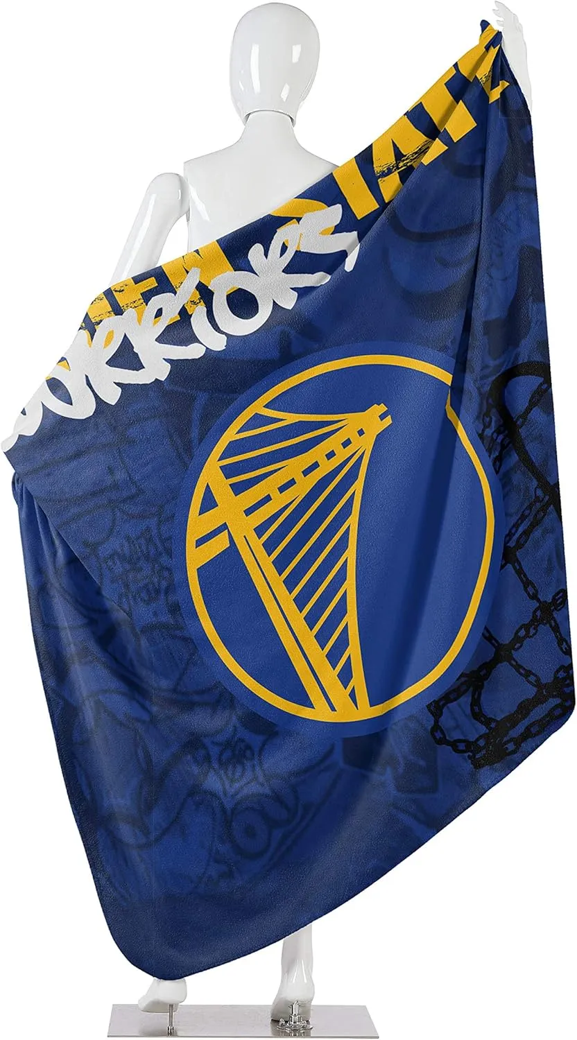 NORTHWEST NBA Unisex-Adult Fleece Throw Blanket