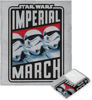 Northwest Star Wars Silk Touch Throw Blanket, 50" x 60", Imperial March