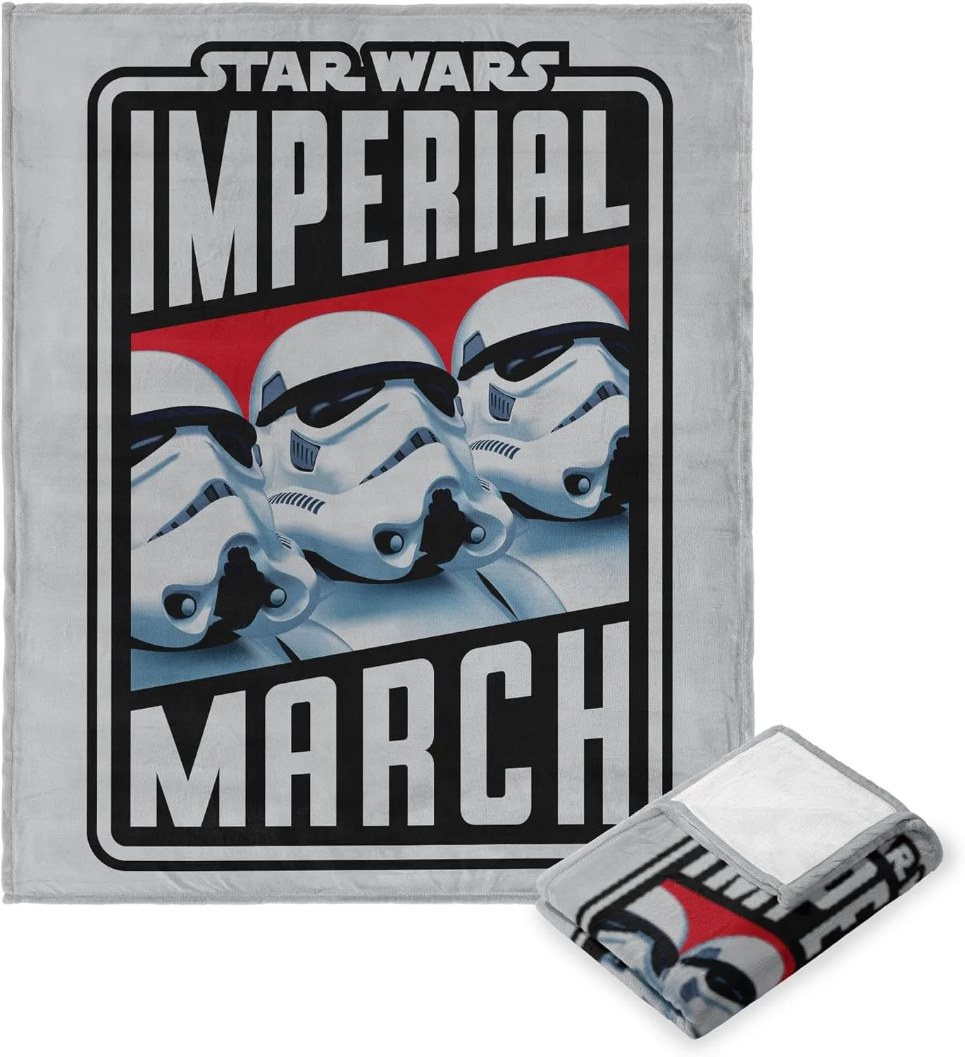 Northwest Star Wars Silk Touch Throw Blanket, 50" x 60", Imperial March