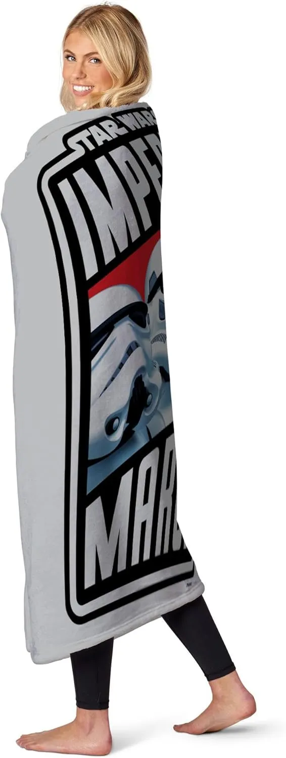 Northwest Star Wars Silk Touch Throw Blanket, 50" x 60", Imperial March