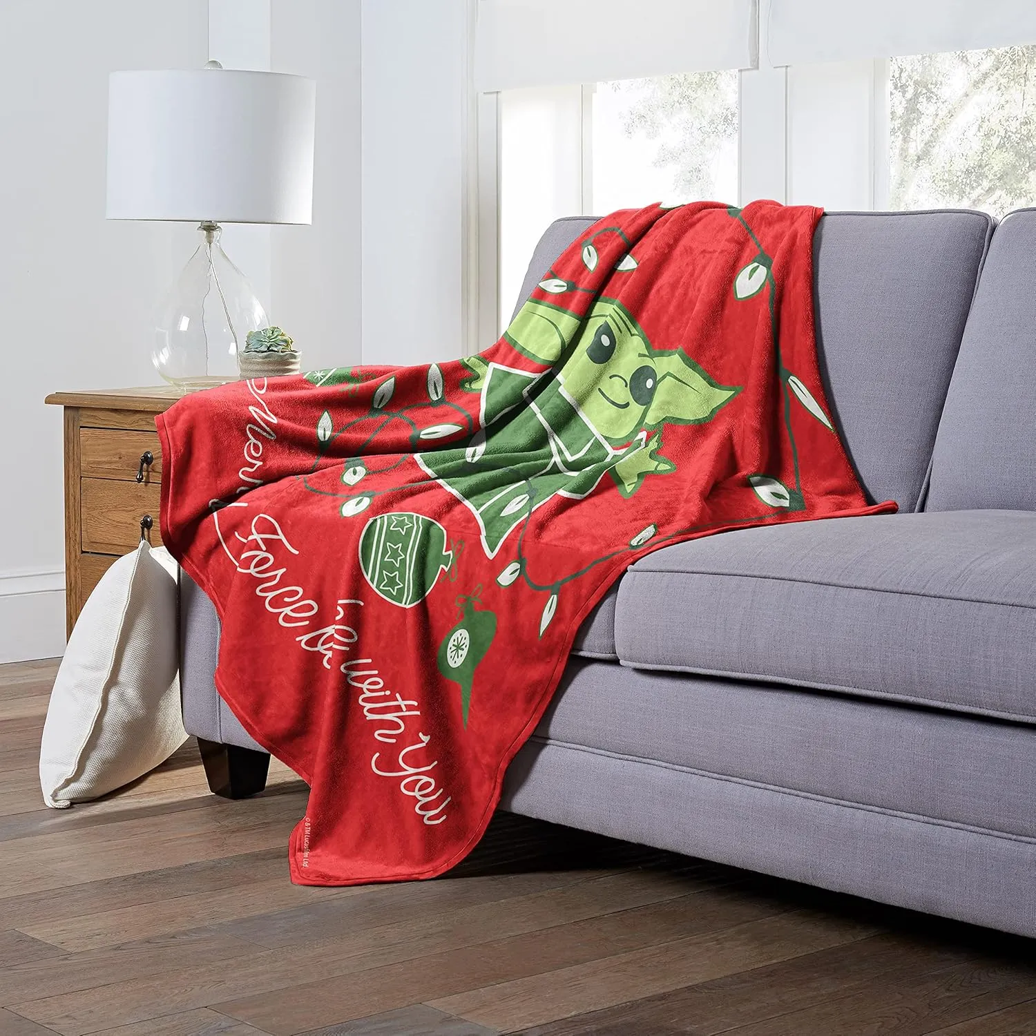 Northwest Star Wars - The Mandalorian Silk Touch Throw Blanket, 50" x 60", Merry Force