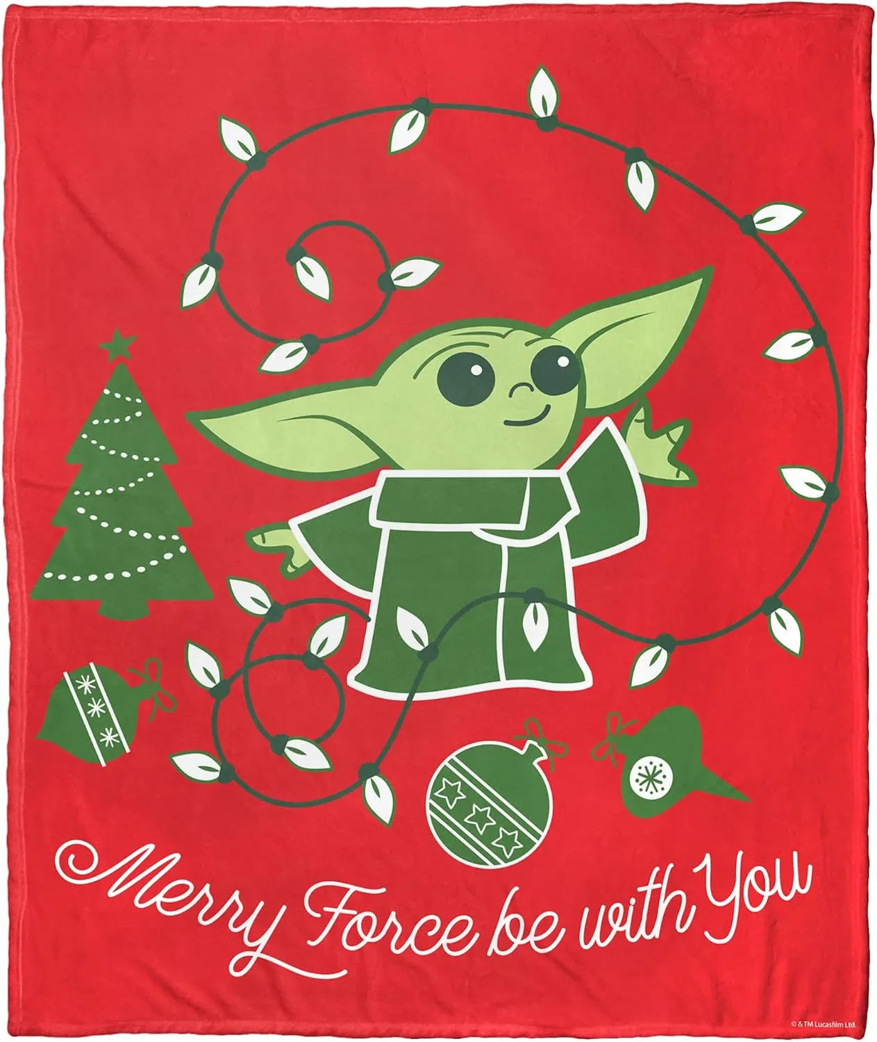 Northwest Star Wars - The Mandalorian Silk Touch Throw Blanket, 50" x 60", Merry Force