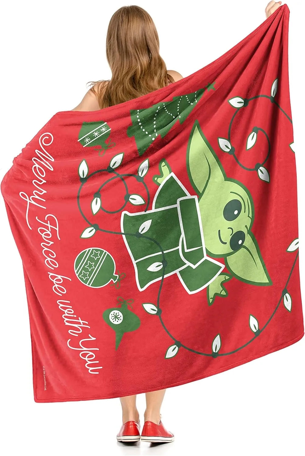 Northwest Star Wars - The Mandalorian Silk Touch Throw Blanket, 50" x 60", Merry Force