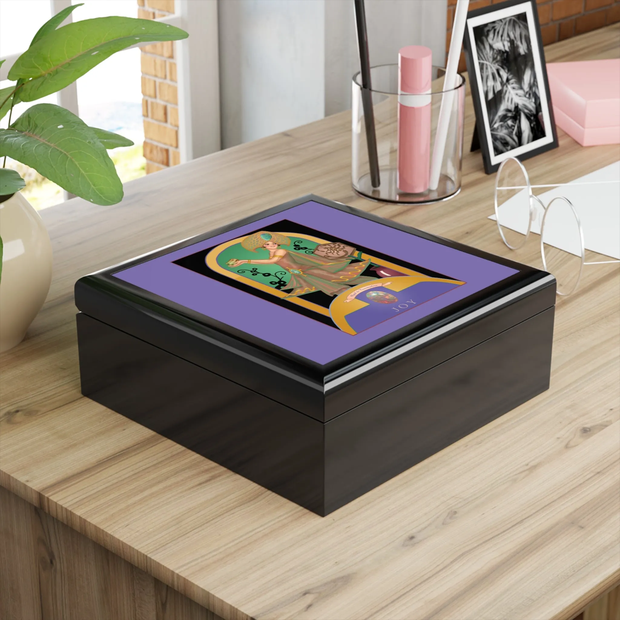 October & Opal, Tourmaline (from the Gem Series) by Sofia Chiostri Jewelry Box