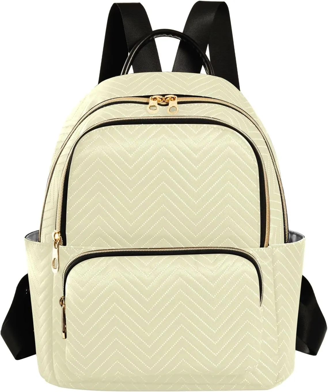 ODAWA Lemon Chiffon Back Pack Purse Anti Theft Travel Backpack Womens Small Backpack Purse