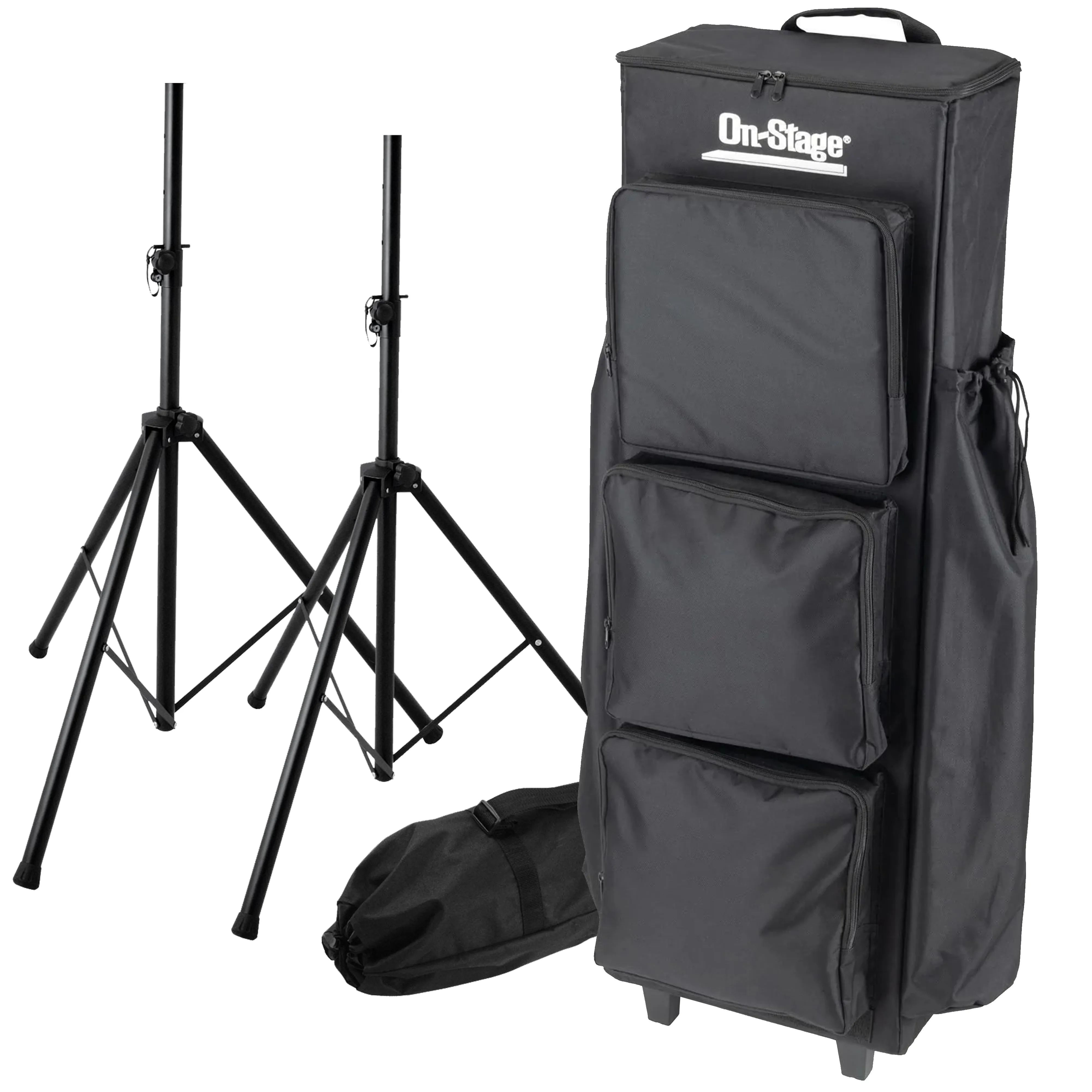 On-Stage GR9000 Gig Rider Gear Bag with Wheels STAGE KIT