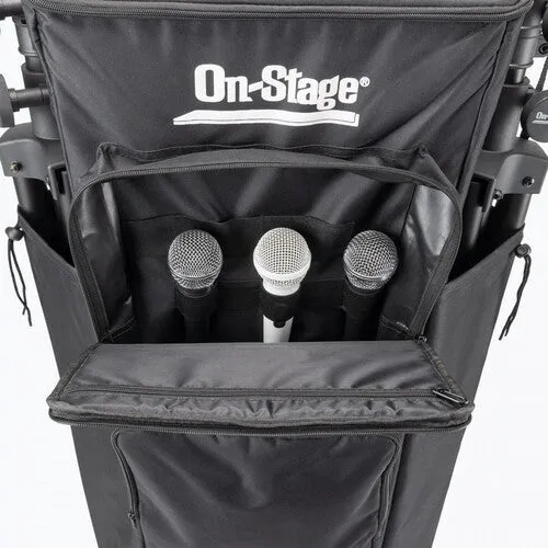 On-Stage GR9000 Gig Rider Gear Bag with Wheels STAGE KIT
