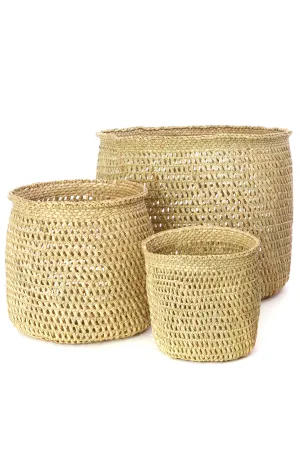 Open Weave Iringa Baskets