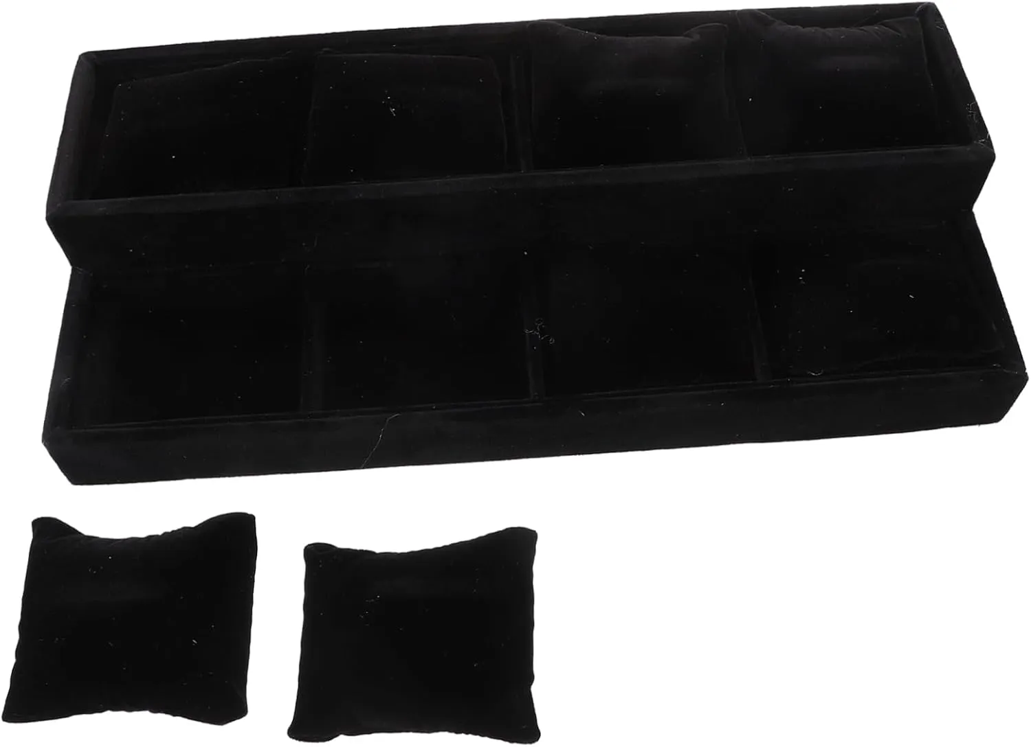 Organize Your Jewelry Watch Display Box Storage Soft Material Prevents Scratches Fits on Dresser or Vanity
