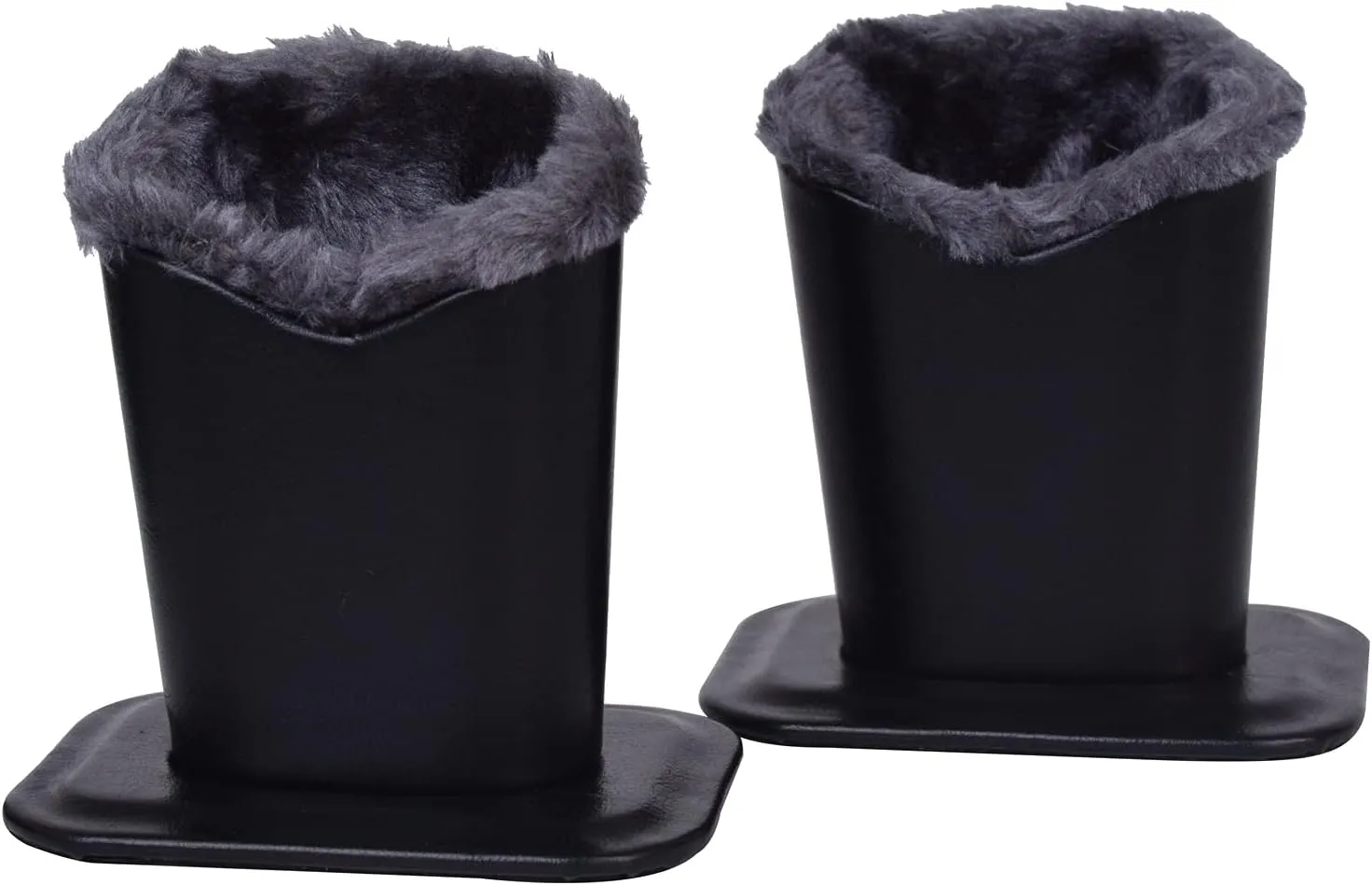 Pack of 2 Soft Plush Lined Eyeglasses Holder Stand Protective Glasses Holder Stand
