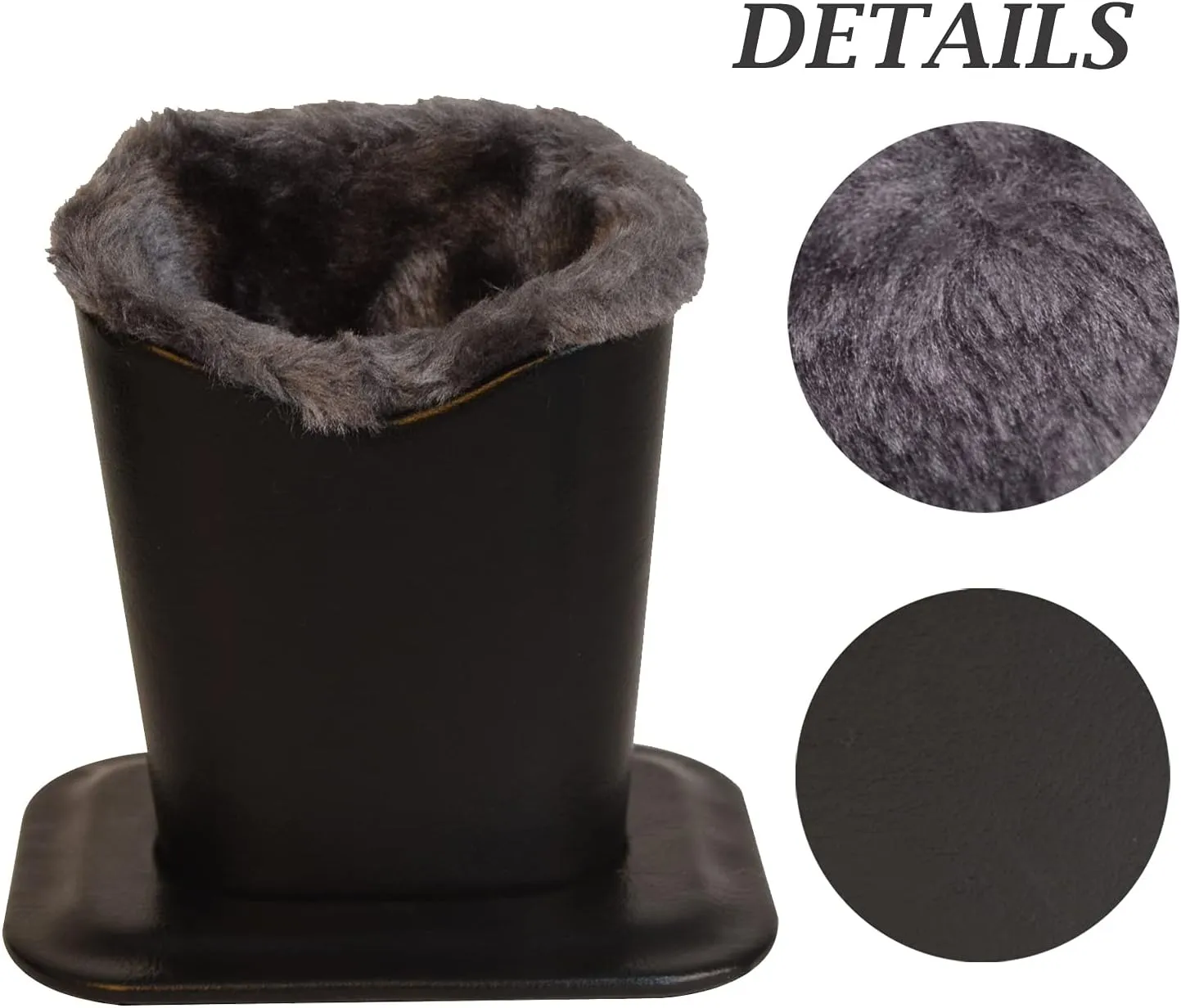 Pack of 2 Soft Plush Lined Eyeglasses Holder Stand Protective Glasses Holder Stand