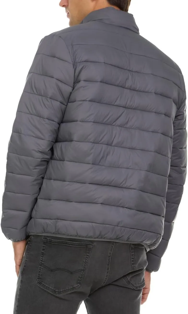 Packable Puffer Jacket Men, Warm Lightweight Winter Jackets for Men